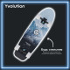 Скейтборд Yvolution Dynamo Cruiser LED 76см, синій, арт.erc1-YS52B2 