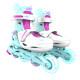Роликові ковзани Neon Inline, розмір 34-37, бірюзовий, арт.erc1-NT08T4 