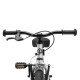 Дитячий велосипед Miqilong ST 12" сріблий, арт.erc1-RBB-ST12-SILVER 