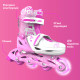 Роликові ковзани Neon Inline, розмір 34-37, рожевий, арт.erc1-NT08P4 