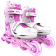 Роликові ковзани Neon Inline, розмір 30-33, рожевий | KIOSK для МАМ