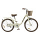 Дитячий велосипед Miqilong LS 20" бежевий, арт.erc1-RBB-LS20-BEIGE 