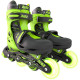 Роликові ковзани Neon Inline, розмір 30-33, зелений, арт.erc1-NT07G4 