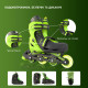 Роликові ковзани Neon Inline, розмір 30-33, зелений, арт.erc1-NT07G4 