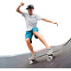 Скейтборд Yvolution Fishtail Cruiser 76см, синій, арт.erc1-YS48B2 