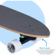 Скейтборд Yvolution Fishtail Cruiser 76см, синій, арт.erc1-YS48B2 
