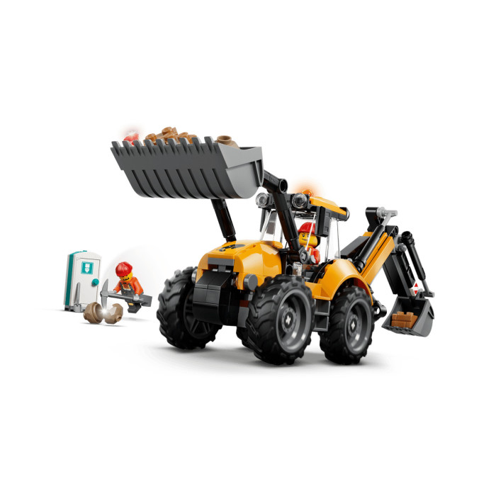 Конструктор LEGO City Жовтий екскаватор-навантажувач