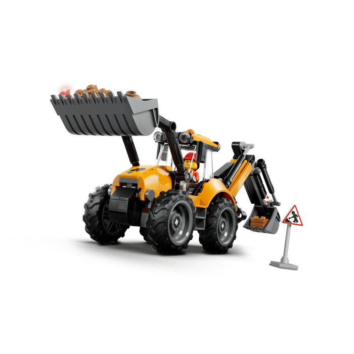 Конструктор LEGO City Жовтий екскаватор-навантажувач