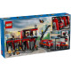 Конструктор LEGO City Пожежне депо з пожежною машиною, 60414