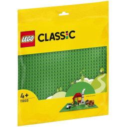 Конструктор LEGO Classic Зелена базова пластина, 1 деталь (11023)