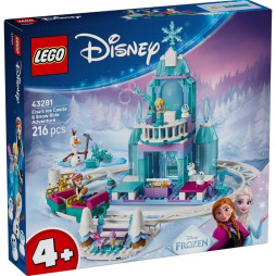 Конструктор LEGO Disney Princess Крижаний палац Ельзи та веселе катання на санчатах, 43281