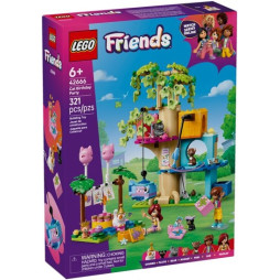 Конструктор LEGO Friends День народження кота і будинок на дереві, 42666