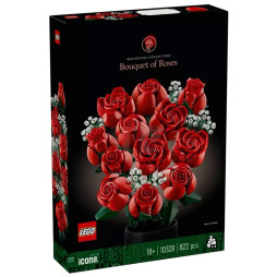 Конструктор LEGO Icons Букет троянд 822 деталі (10328)