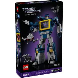 Конструктор LEGO Icons Transformers: Саундвейв, 10358
