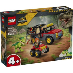 Конструктор LEGO Jurassic World Вантажівка для перевезення молодого тиранозавра