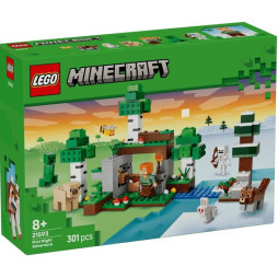 Конструктор LEGO Minecraft Пригода першої ночі, 21593