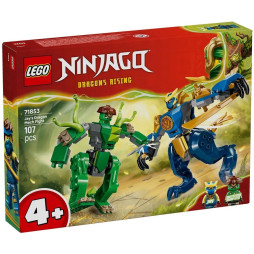 Конструктор LEGO Ninjago Битва робота дракона Джея, 71853