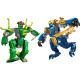 Конструктор LEGO Ninjago Битва робота дракона Джея, 71853