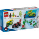 Конструктор LEGO Spidey Перегони на електромобілях з динозаврами, 11198