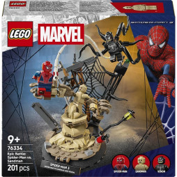 Конструктор LEGO Super Heroes Легендарна битва: Человек-павук vs. Піщана людина, 76334