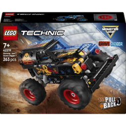 Конструктор LEGO Technic Monster Jam™ Grave Digger™ Вогонь і лід, 42219