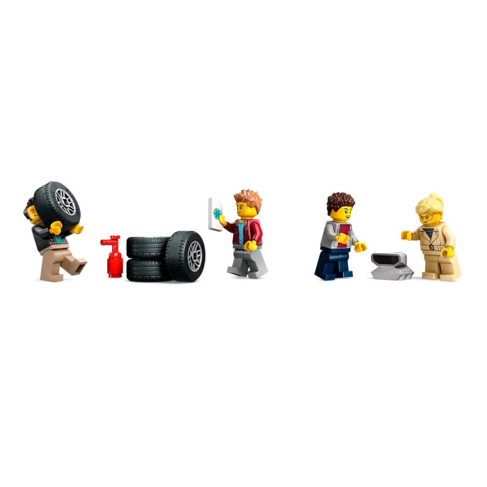 LEGO Конструктор City Вантажівка-транспортер зі спортивними авто, (60408)