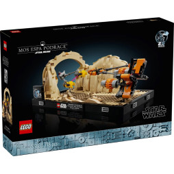 LEGO Конструктор STAR WARS Діорама «Mos Espa Podrace» V29, (75380)