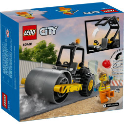 Конструктор LEGO City Будівельний паровий каток, 60401