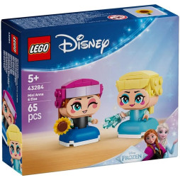 Конструктор LEGO Disney Princess Мініпринцеси Анна та Ельза, 43284