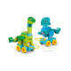 Конструктор LEGO DUPLO Town Динозаври на колесах 3в1, 10451
