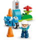 Конструктор LEGO DUPLO Town Синій поліцейський мотоцикл, 10471