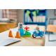 Конструктор LEGO DUPLO Town Синій поліцейський мотоцикл, 10471