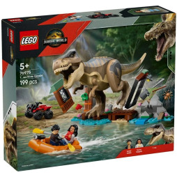 Конструктор LEGO Jurassic World Втеча річкою від тиранозавра, 76975