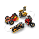 Конструктор LEGO Ninjago Комбіновані транспортні засоби Кая та Коула, 71864