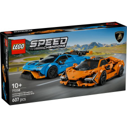 Конструктор LEGO Speed Champions Lamborghini Revuelto та Huracan STO, 77238