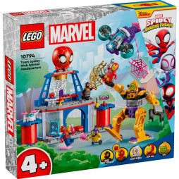 Конструктор LEGO Spidey Павутинна штаб-квартира команди Павука 193 деталі (10794)