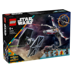 LEGO Конструктор Star Wars Збірний пакет «Винищувач TIE і Корабель X-wing», (75393)