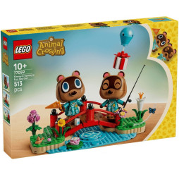 Конструктор LEGO Animal Crossing Веселий день Timmy і Tommy на природі