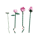 Конструктор LEGO Botanicals Букет рожевих троянд, 10374