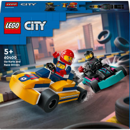 Конструктор LEGO City Картинг і гонщики, 60400