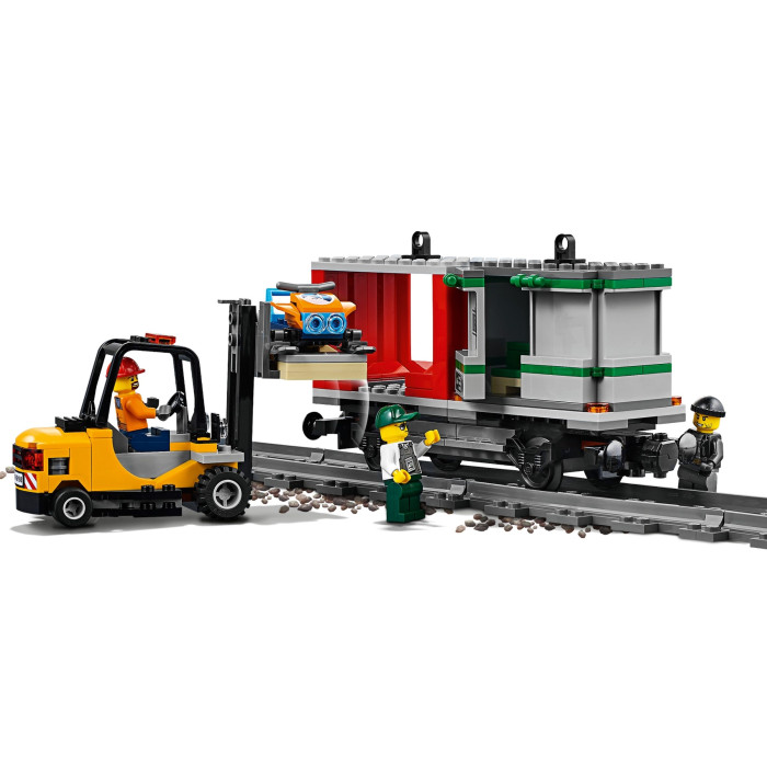 Конструктор LEGO City Вантажний потяг, 1226 деталей (60198)