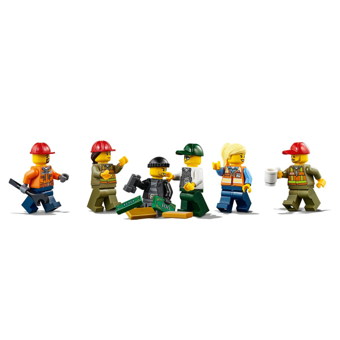 Конструктор LEGO City Вантажний потяг, 1226 деталей (60198)