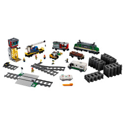Конструктор LEGO City Вантажний потяг, 1226 деталей (60198)