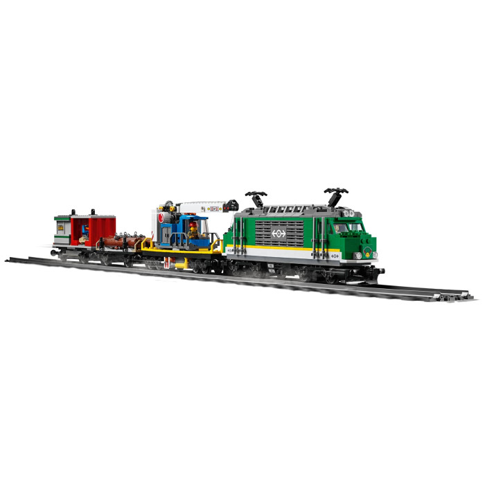 Конструктор LEGO City Вантажний потяг, 1226 деталей (60198)