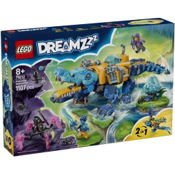 Конструктор LEGO DREAMZzz Підводний човен-крокодил, 71512