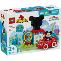 Конструктор LEGO DUPLO Disney Міккі Маус: Клубний будинок і автомобіль, 10454