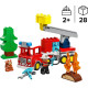 Конструктор LEGO DUPLO Town Пожежна машина зі шлангом і пожежником, 10473