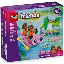 Конструктор LEGO Friends Пригодницький човен «Аксолотль», 42681