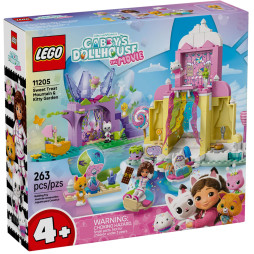 Конструктор LEGO Gabby's Dollhouse Гора солодощів і сад Кітті, 11205