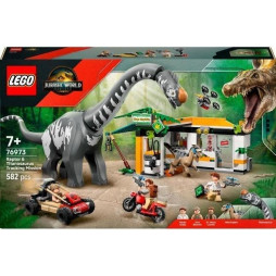 Конструктор LEGO Jurassic World Місія з відстеження раптора і титанозавра, 76973